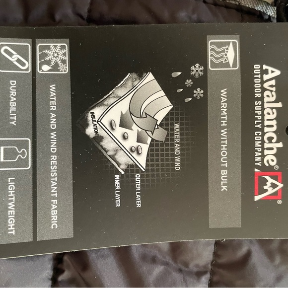 Avalanche, quilted hoody, girl xl - Picture 5 of 9